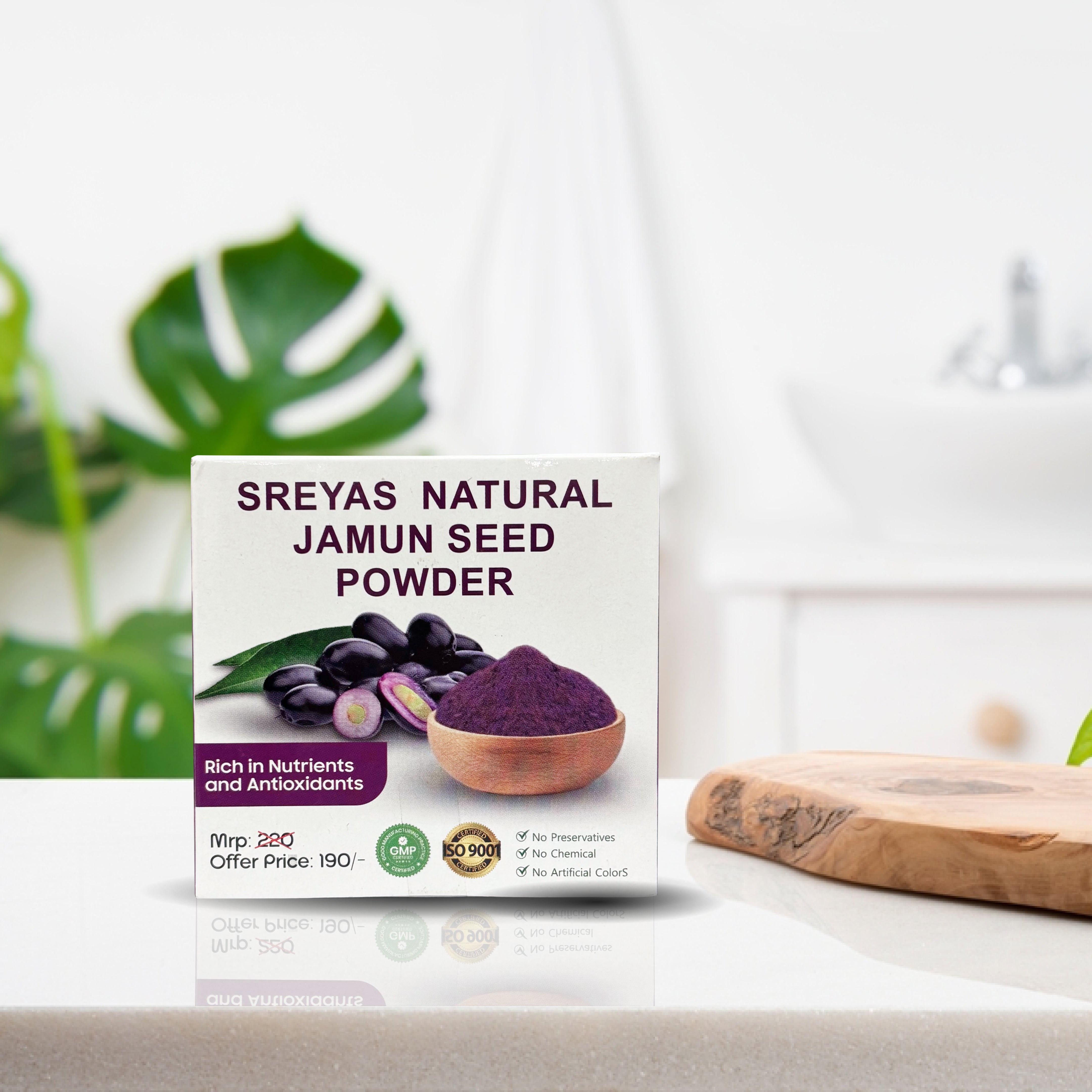 SREYAS NATURAL JAMUN SEED POWDER